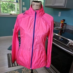 Hind running jacket.